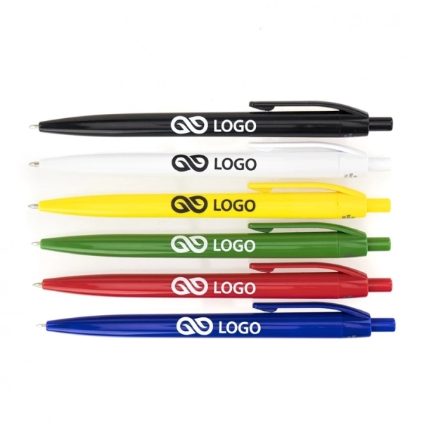 Długopis antybakteryjny Alfa - Biały