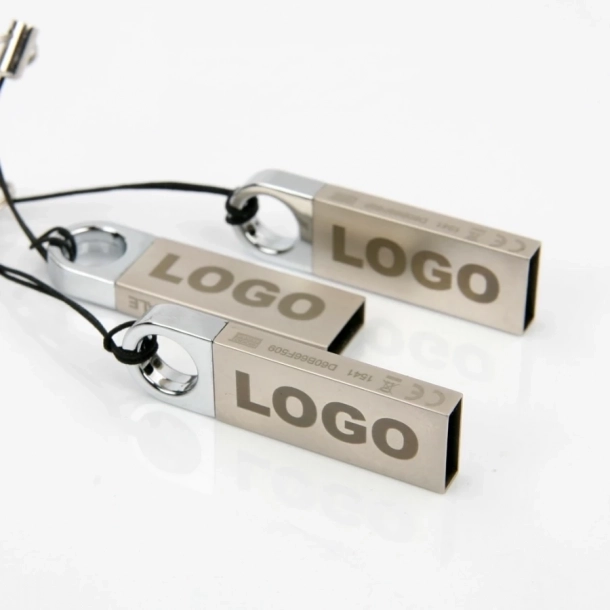 Pendrive Round 32Gb - Srebrny