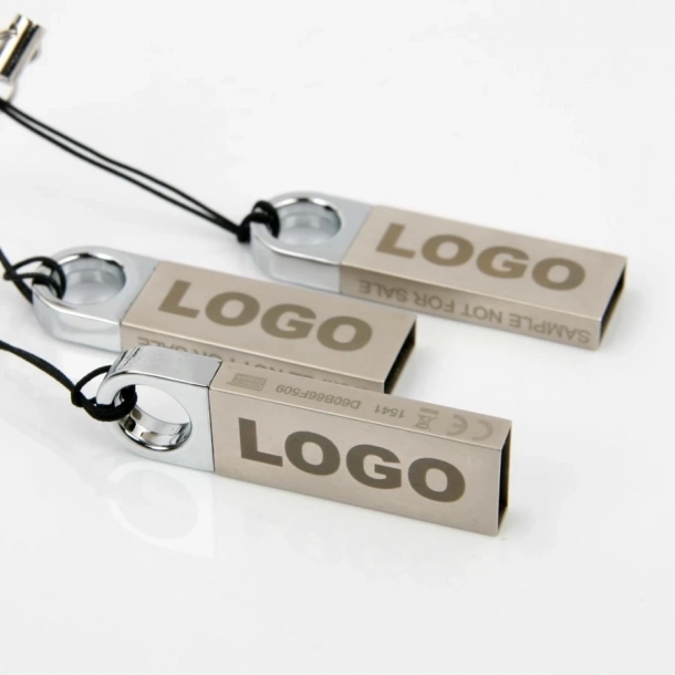 Pendrive Round 32Gb - Srebrny