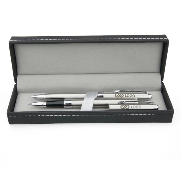 Komplet Piśmienniczy Olimp - Czarny