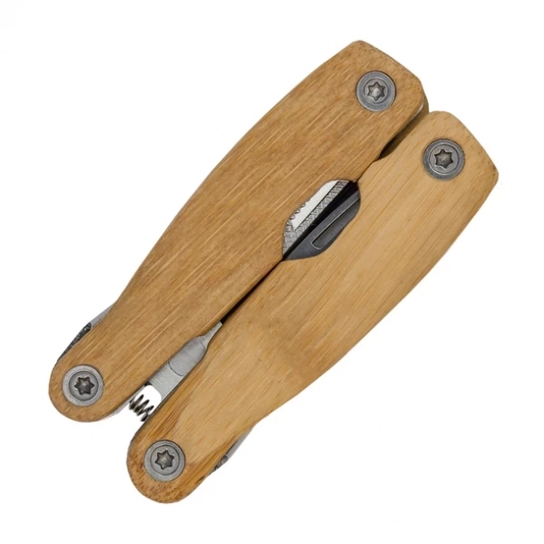 Mini multitool Exton - Brązowy