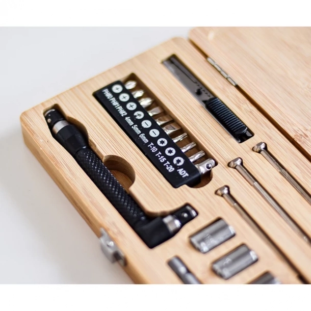 Zestaw narzędzi Pattaya - Brązowy