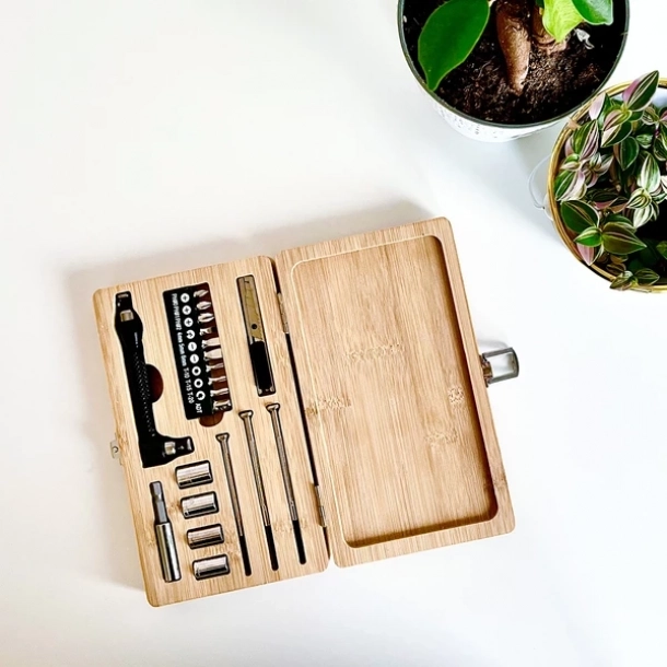 Zestaw narzędzi Pattaya - Brązowy