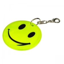 Brelok odblaskowy Smile - Żółty