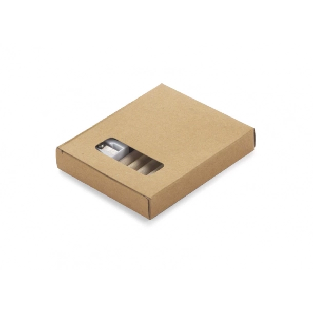 Kredki z kolorowanką SANTI - Brązowy