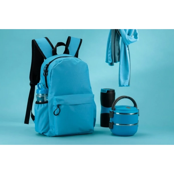 Plecak GINNI - Błękitny