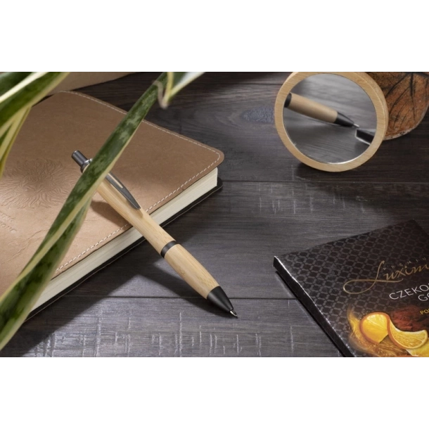 Długopis bambusowy SIGO - Brązowy