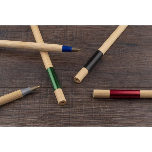 Długopis bambusowy IXER - Czarny
