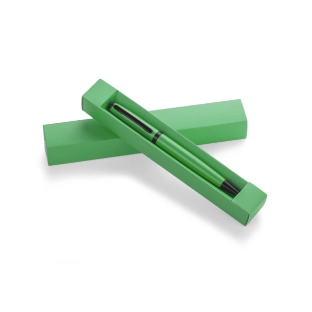 Długopis w etui RIO - Zielony