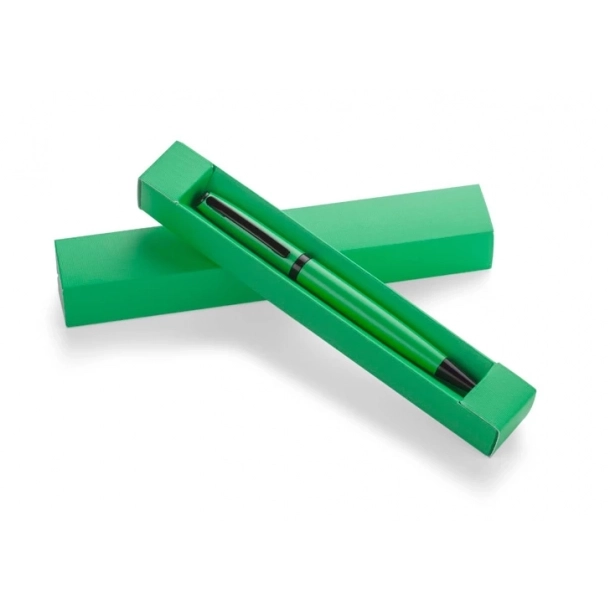 Długopis w etui RIO - Zielony