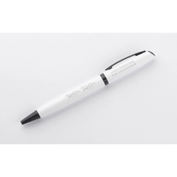 Długopis w etui RIO - Biały