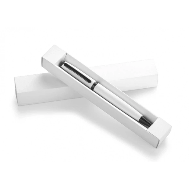 Długopis w etui RIO - Biały