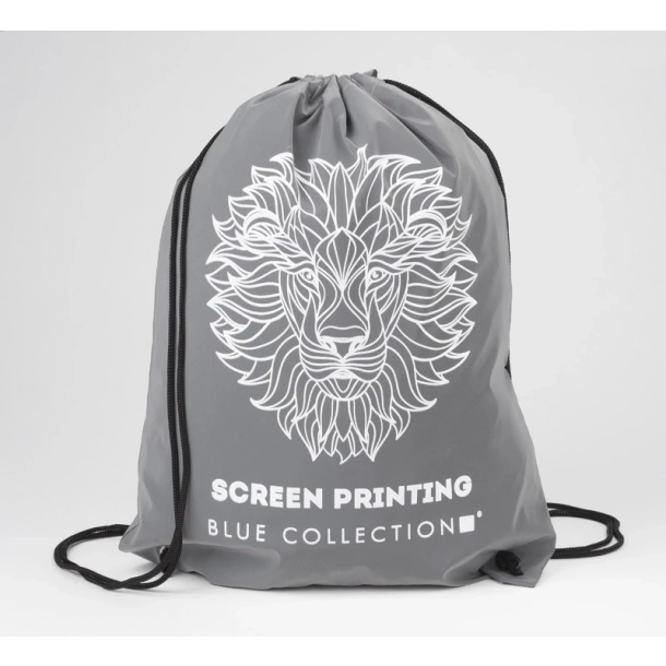 Worek na sznurkach VISI - Szary