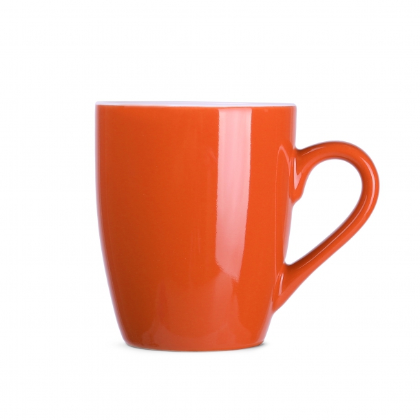 Ilona pomarańczowo/biały