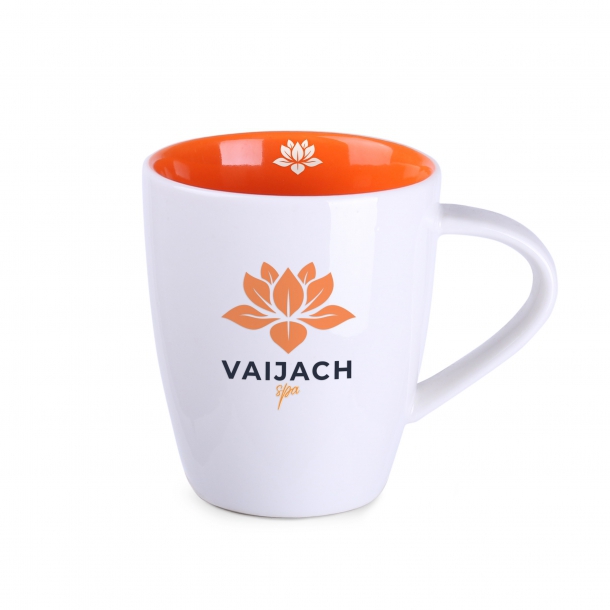 Joy royal white/pomarańczowy