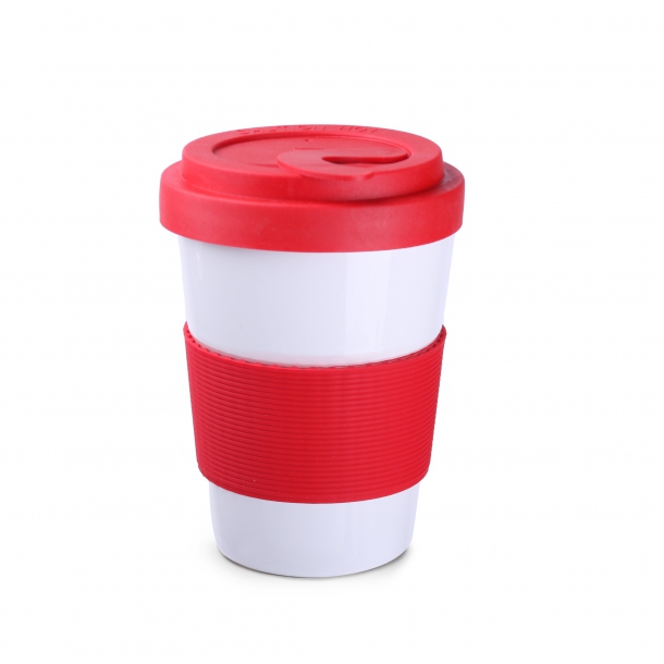 Coffee2go Lock czerwony 45mm