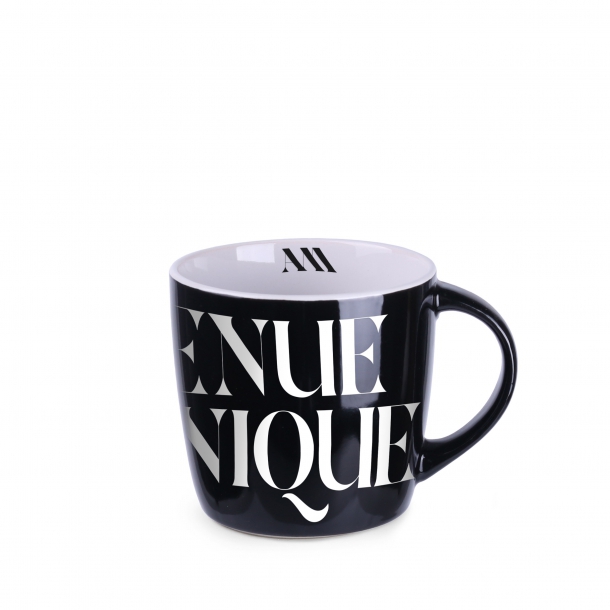 Kubek Handy czarno/biały