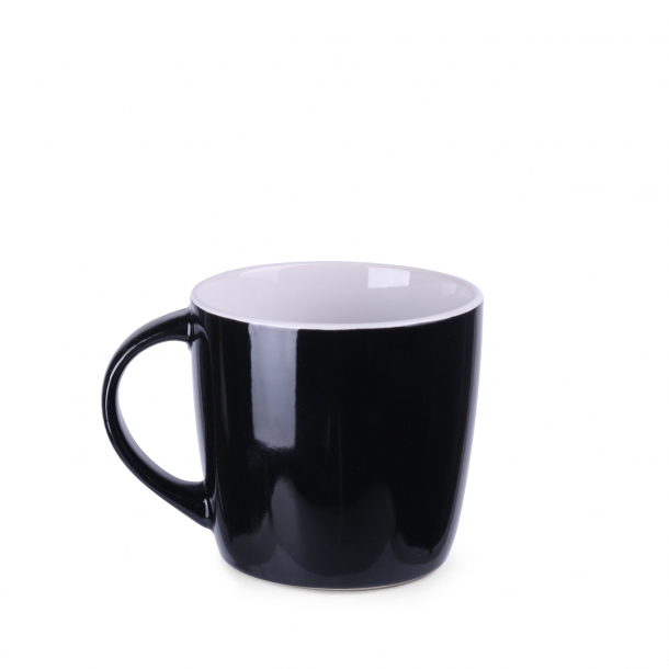 Kubek Handy czarno/biały