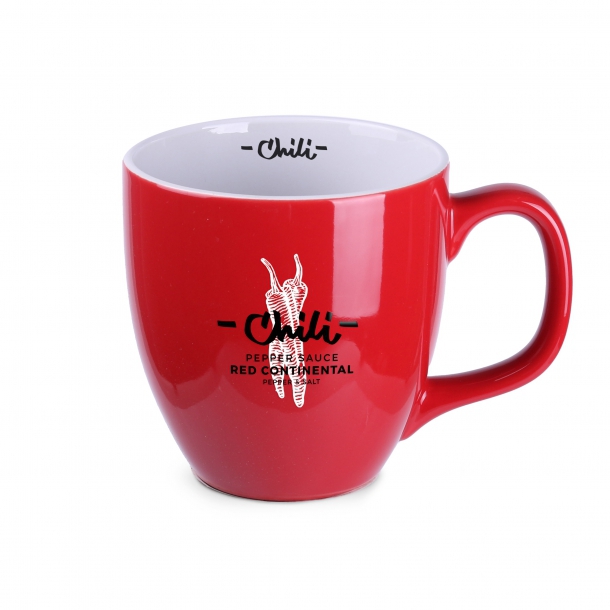 Kubek Americano Duo czerwono/biały