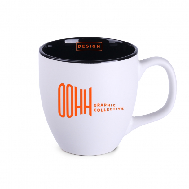 Kubek Americano Pure biało/czarny