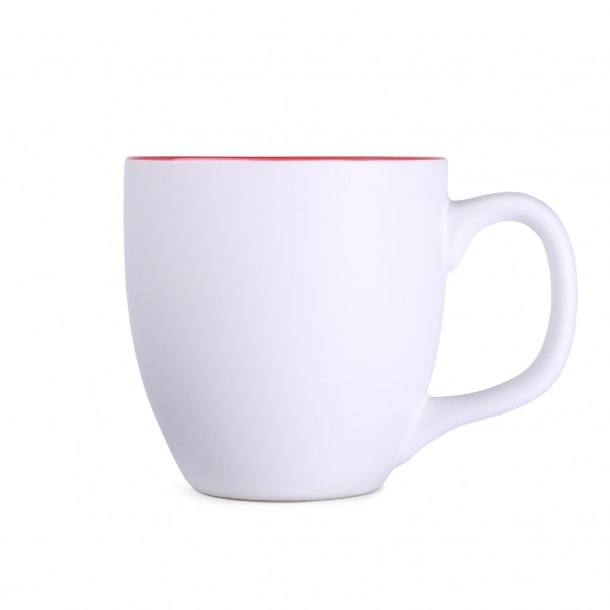 Kubek Americano Pure biało/czerwony