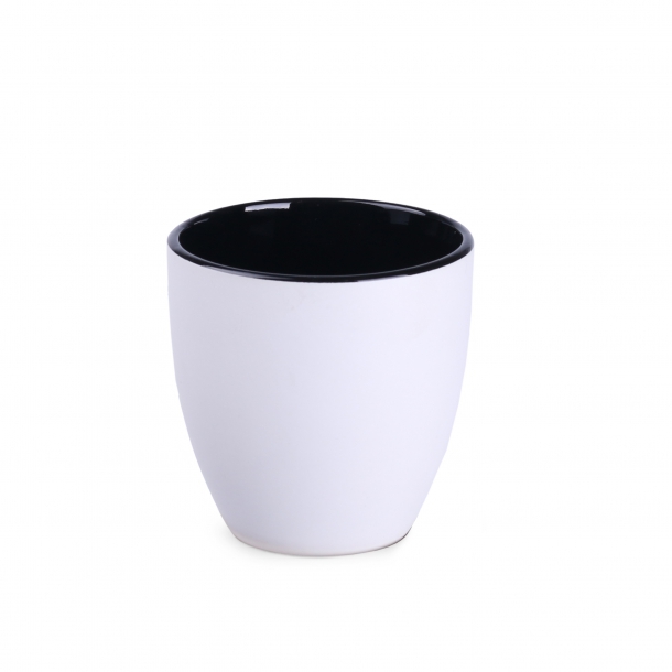 Kubek Americano Small Pure biało/czarny