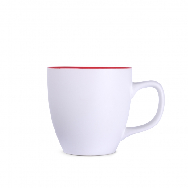 Kubek Americano Small Pure biało/czerwony