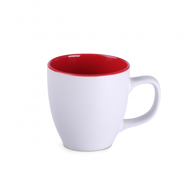 Kubek Americano Small Pure biało/czerwony