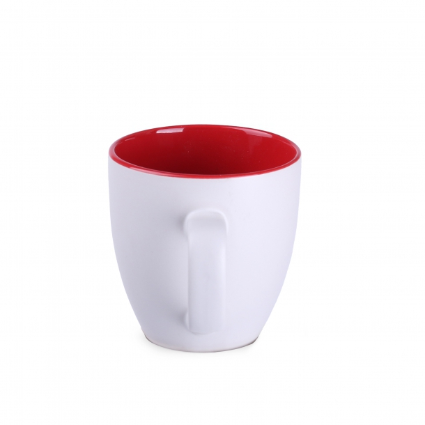 Kubek Americano Small Pure biało/czerwony