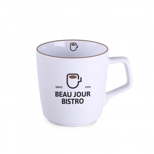 Kubek Barrel Pure biały