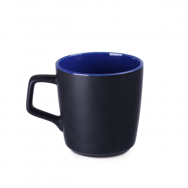 Kubek Barrel Supreme czarno/reflex blue