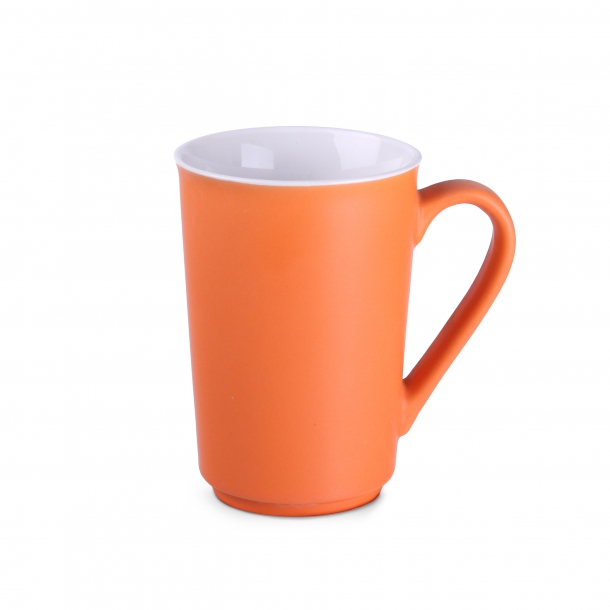 Kubek Cool pomarańczowo/biały