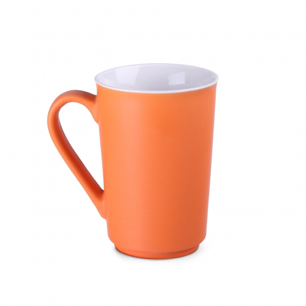 Kubek Cool pomarańczowo/biały