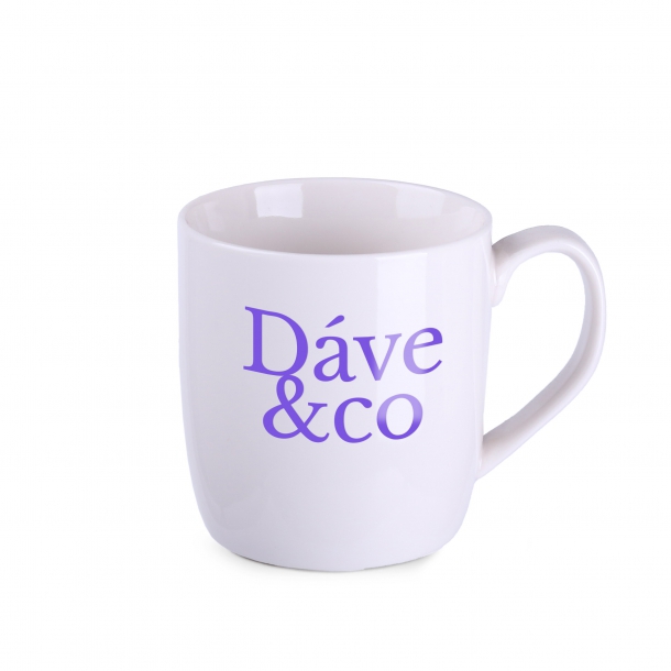 Kubek Decor biały N