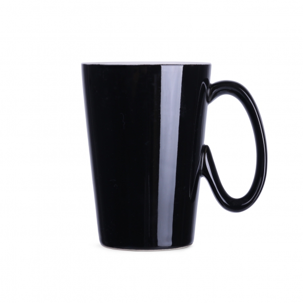 Kubek Elephant czarno/biały