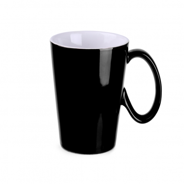 Kubek Elephant czarno/biały