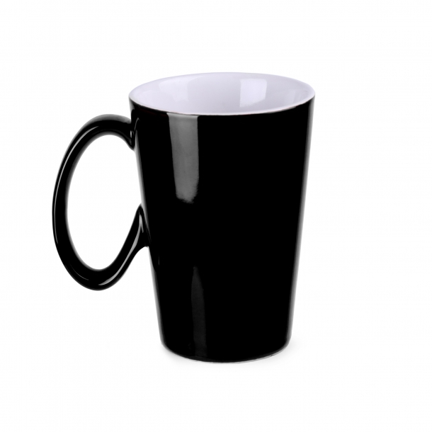 Kubek Elephant czarno/biały