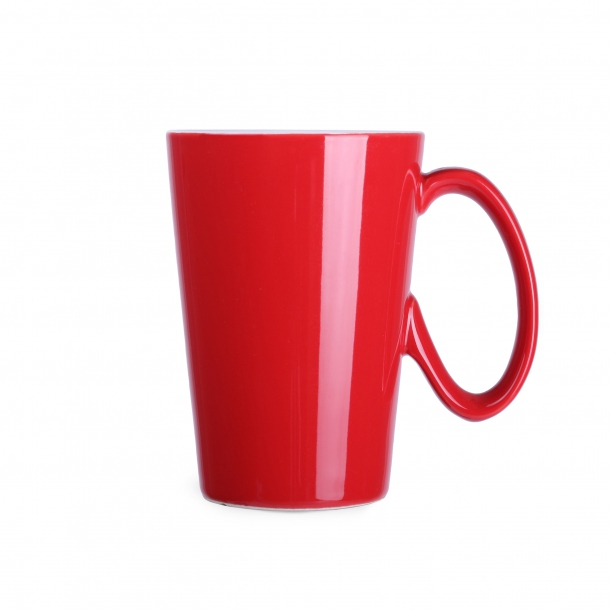 Kubek Elephant czerwono/biały