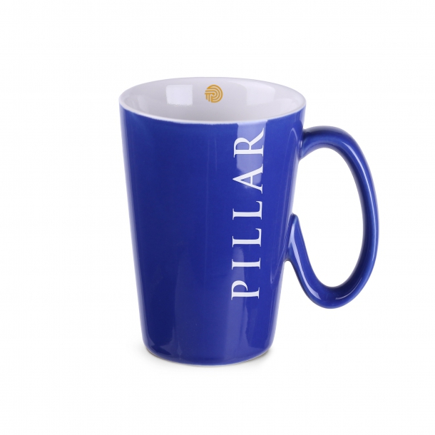 Kubek Elephant reflex blue/biały