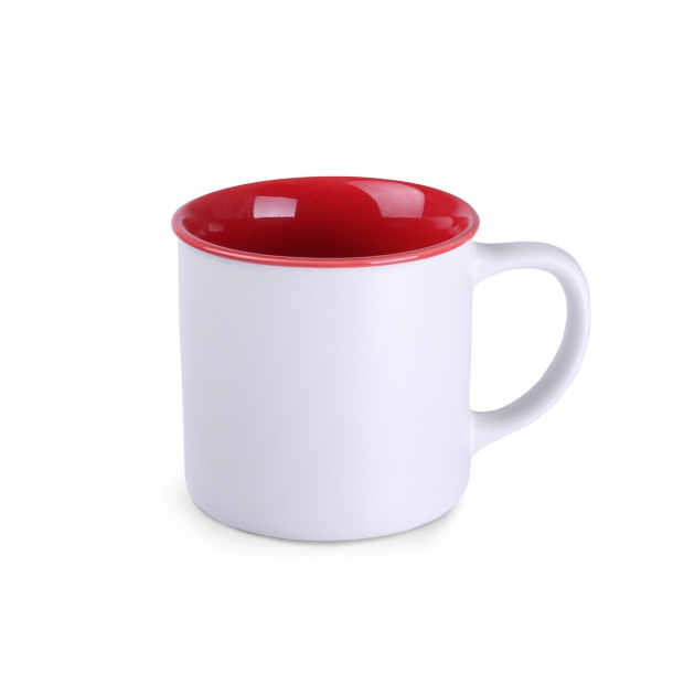 Loft pure biało/czerwony