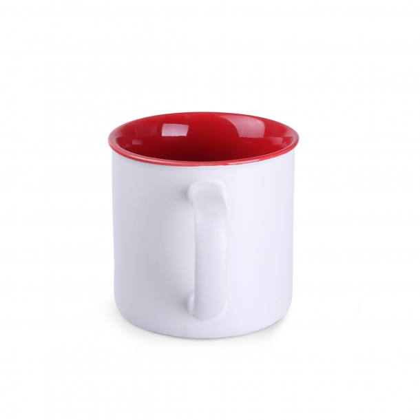 Loft pure biało/czerwony