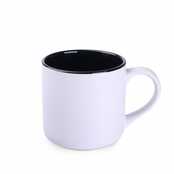 Kubek Diego Pure biało/czarny