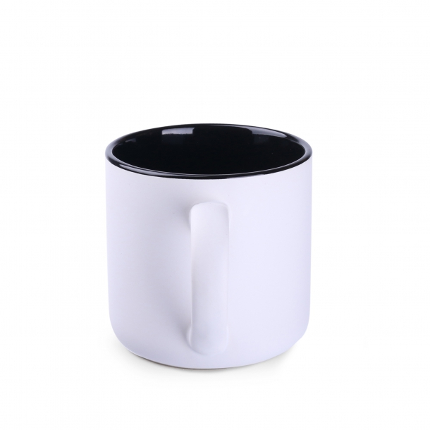 Kubek Diego Pure biało/czarny