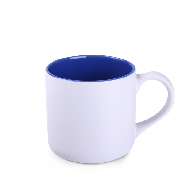 Kubek Diego Pure biało/reflex blue