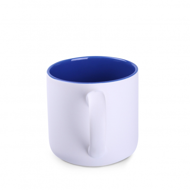 Kubek Diego Pure biało/reflex blue