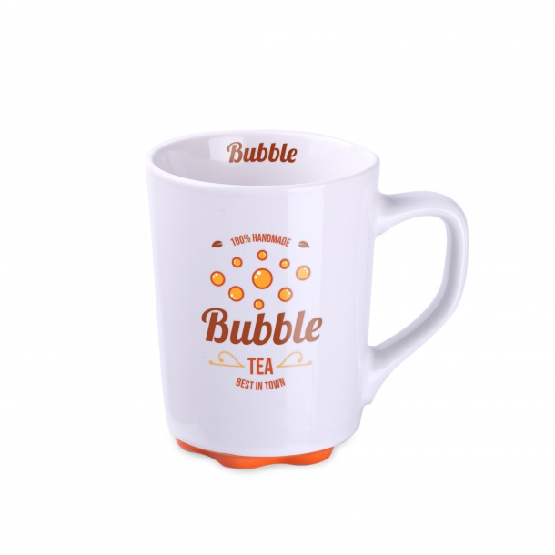 Ivory biało/pomarańczowy