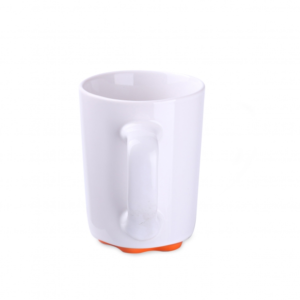 Ivory biało/pomarańczowy