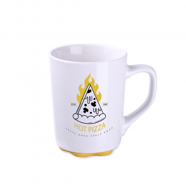 Ivory biało/żółty