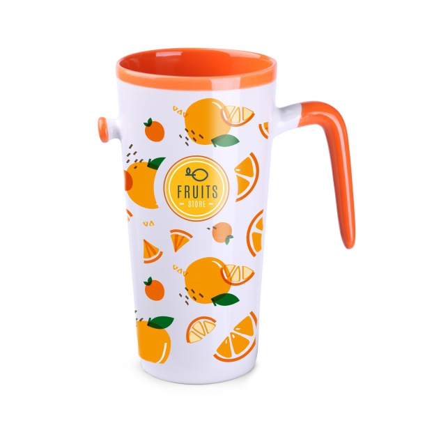 Idea biało/pomarańczowy