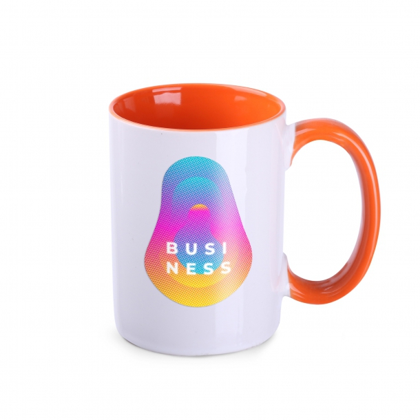 Evergreen biały/pomarańczowy